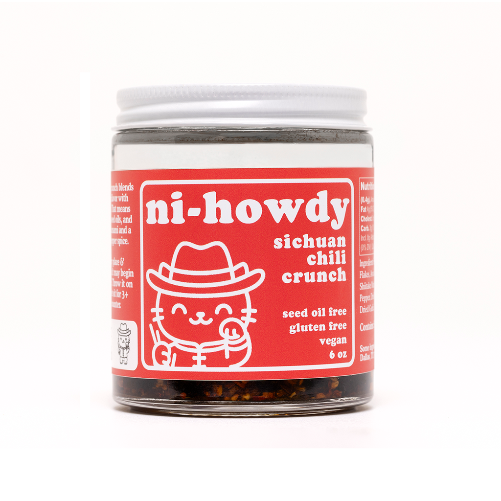 Ni-Howdy Sichuan Chili Crunch | Seed Oil Free | Gluten Free